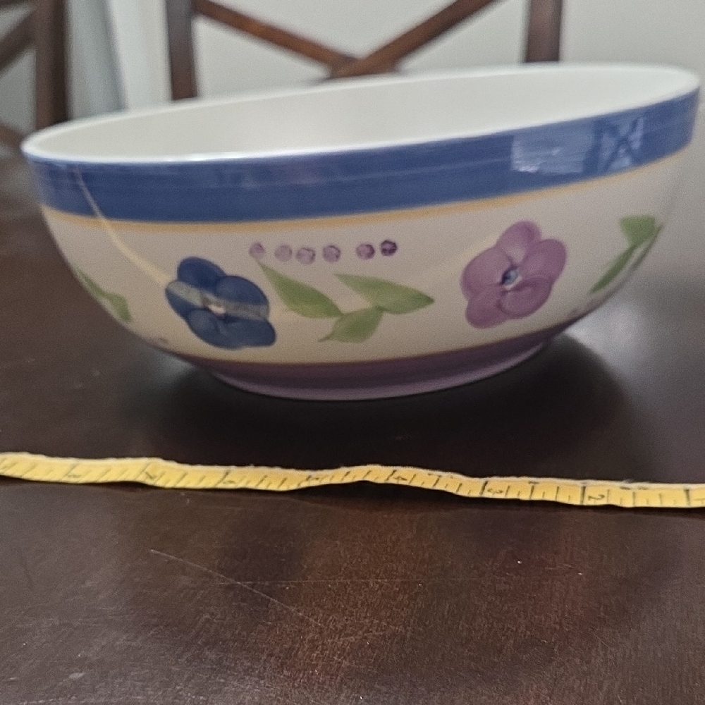 Gibson White Ceramic Bowl